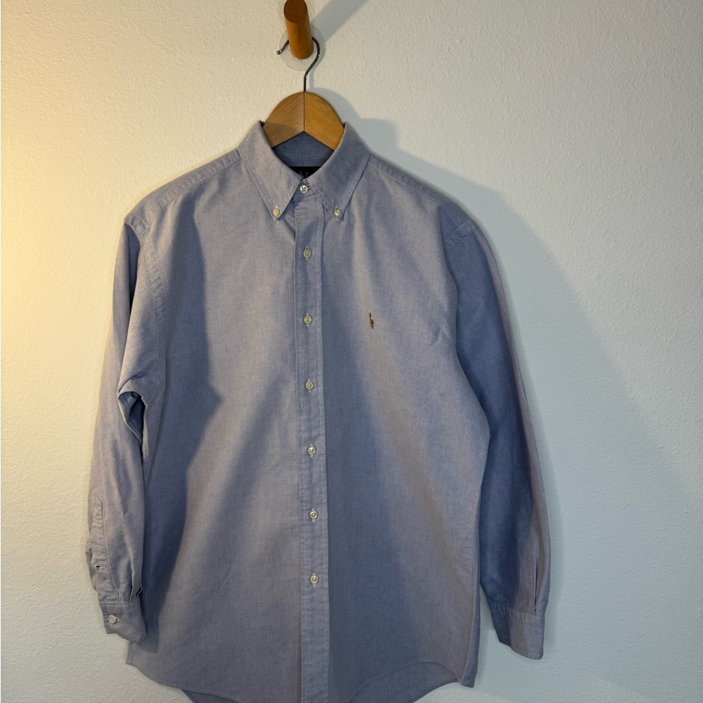 Ralph Lauren Light Blue Casual Button-Down Shirt